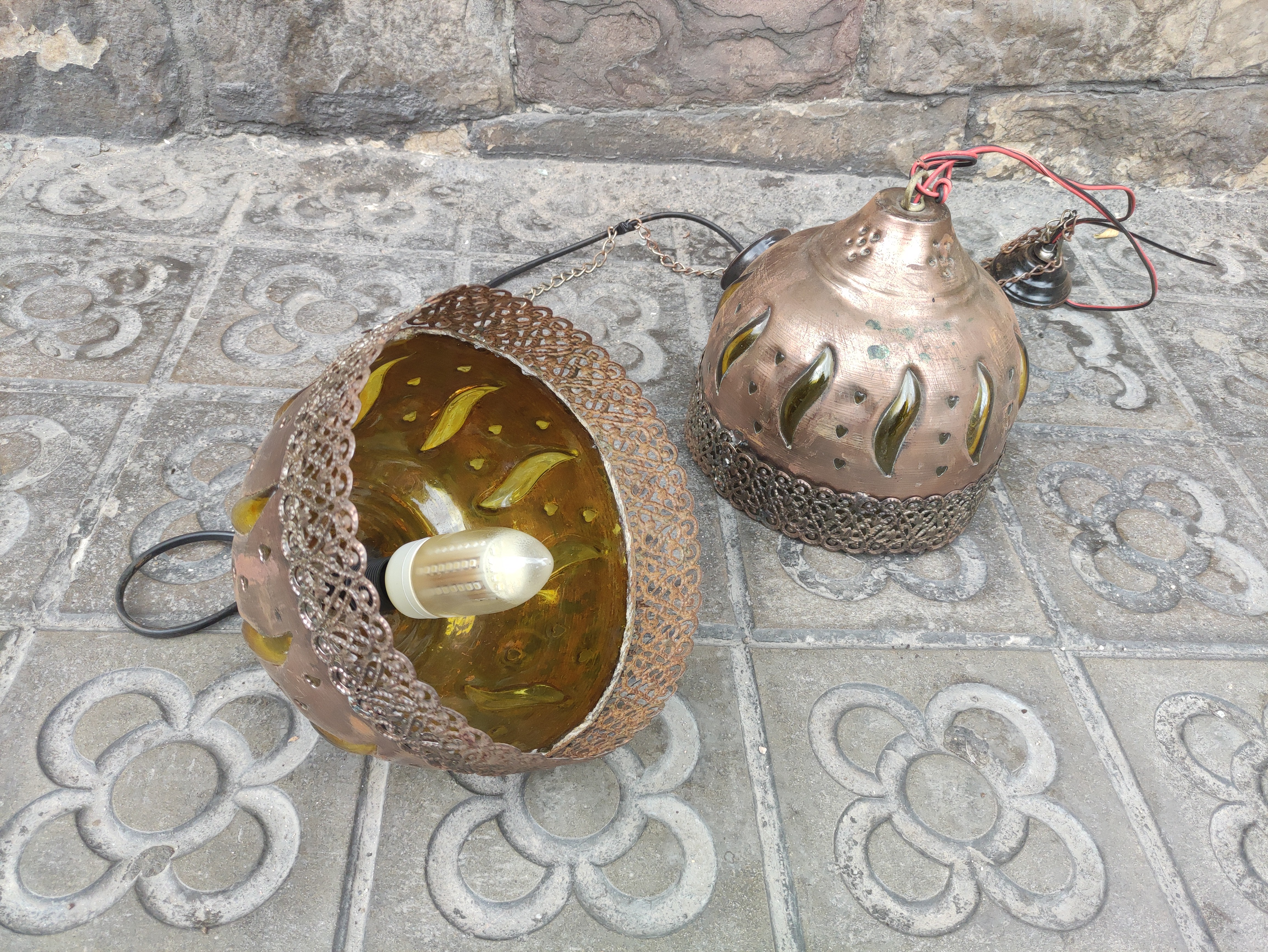 lampara techo arabe africa metcrist alt 21 o21 2u